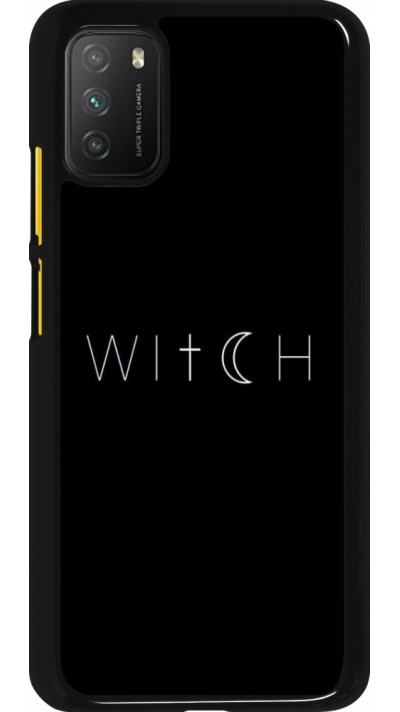Coque Xiaomi Poco M3 - Halloween 22 witch word