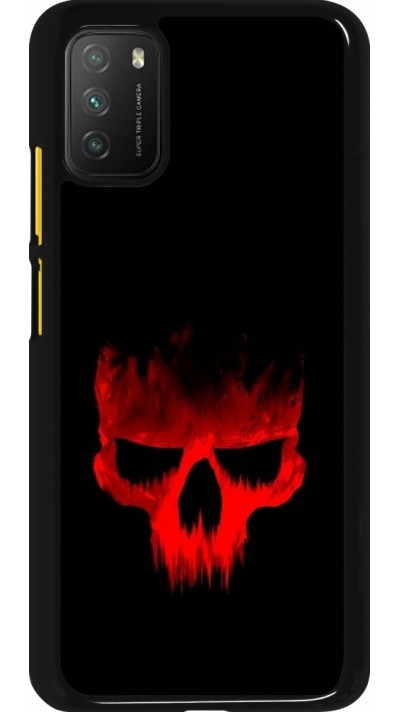 Coque Xiaomi Poco M3 - Halloween 2023 scary skull