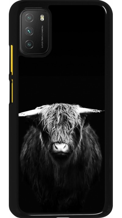 Coque Xiaomi Poco M3 - Highland calf black
