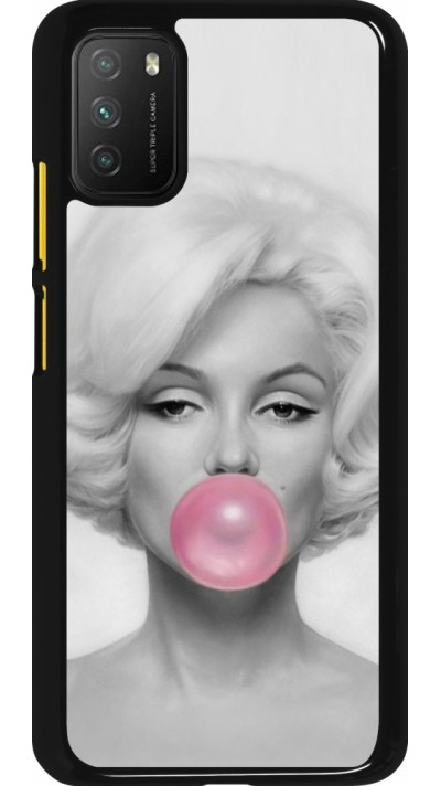 Coque Xiaomi Poco M3 - Marilyn Bubble