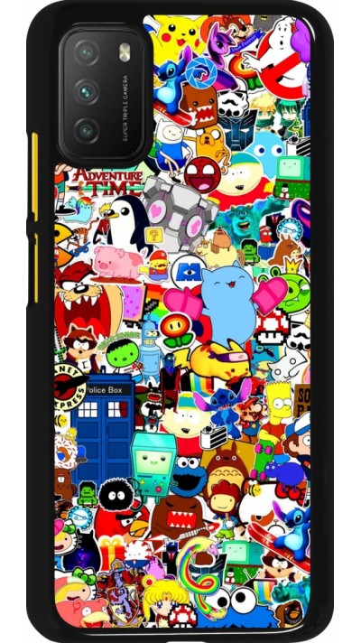 Xiaomi Poco M3 Case Hülle - Mixed cartoons