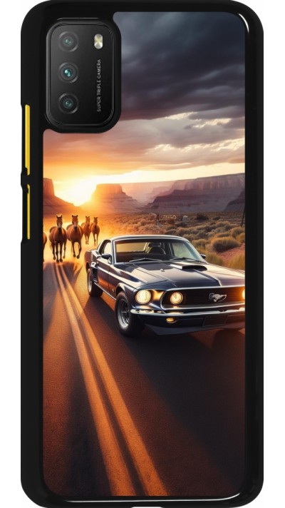 Xiaomi Poco M3 Case Hülle - Mustang 69 Grand Canyon