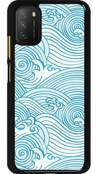 Xiaomi Poco M3 Case Hülle - Ocean Waves