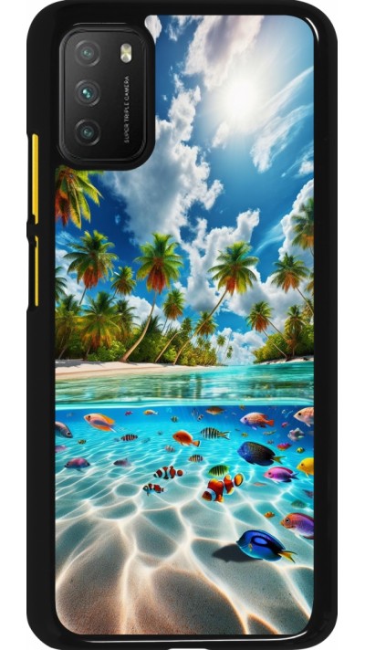 Xiaomi Poco M3 Case Hülle - Strandparadies