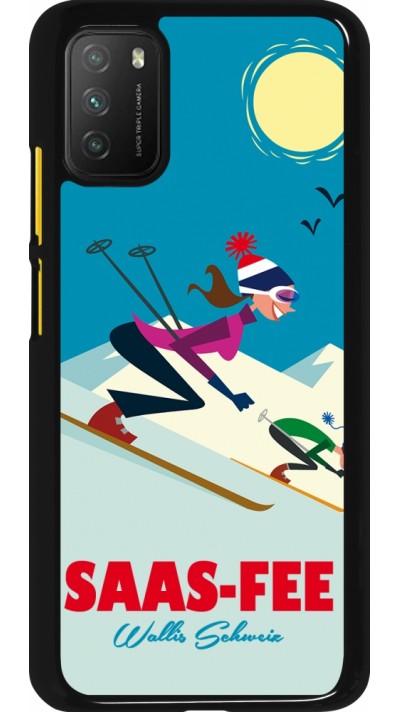 Coque Xiaomi Poco M3 - Saas-Fee Ski Downhill