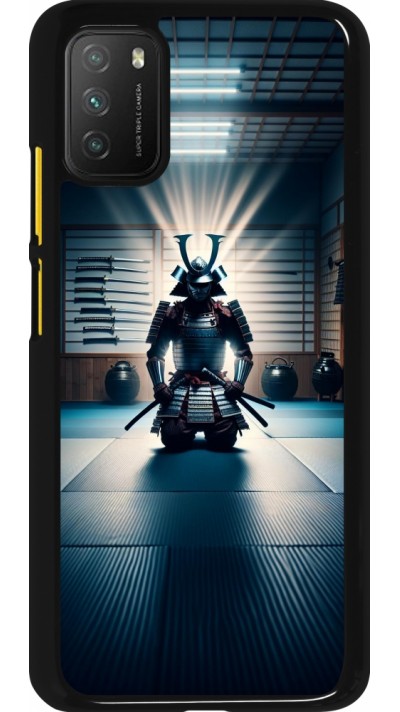 Xiaomi Poco M3 Case Hülle - Samurai im Gebet