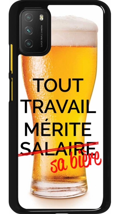 Coque Xiaomi Poco M3 - Tout travail mérite sa bière