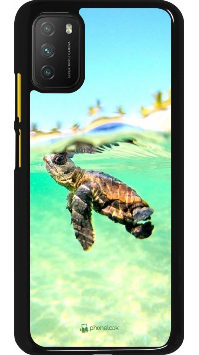 Xiaomi Poco M3 Case Hülle - Turtle Underwater