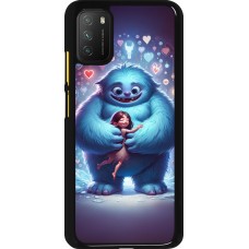 Xiaomi Poco M3 Case Hülle - Valentin 2024 Flauschige Liebe