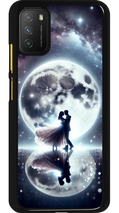 Coque Xiaomi Poco M3 - Valentine 2024 Love under the moon