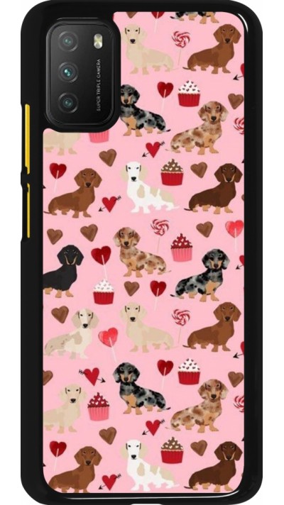 Coque Xiaomi Poco M3 - Valentine 2024 puppy love