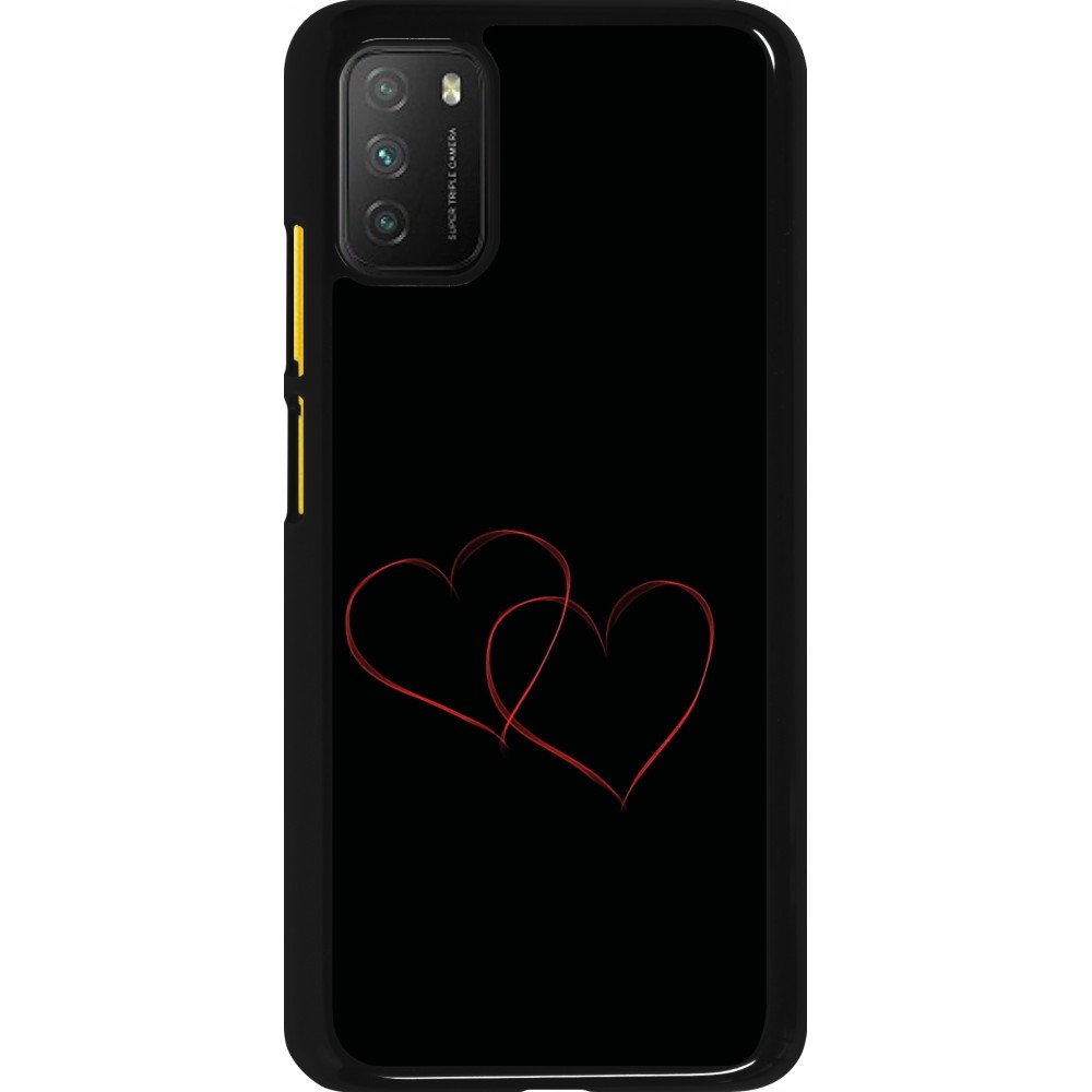 Xiaomi Poco M3 Case Hülle - Valentine 2023 attached heart
