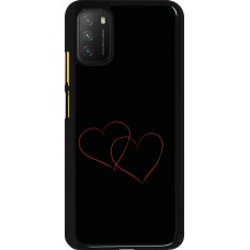 Coque Xiaomi Poco M3 - Valentine 2023 attached heart