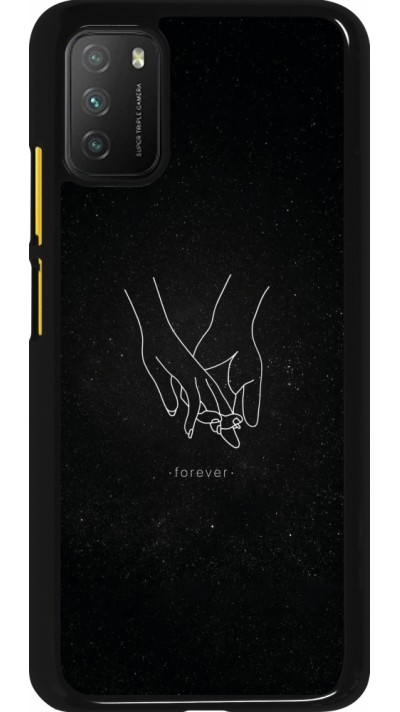 Coque Xiaomi Poco M3 - Valentine 2023 hands forever