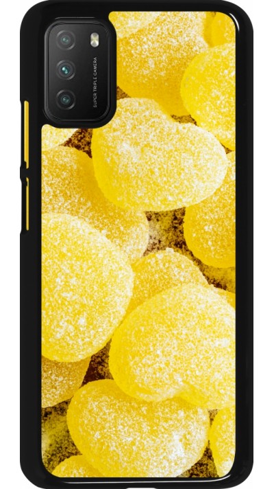 Coque Xiaomi Poco M3 - Valentine 2023 sweet yellow hearts