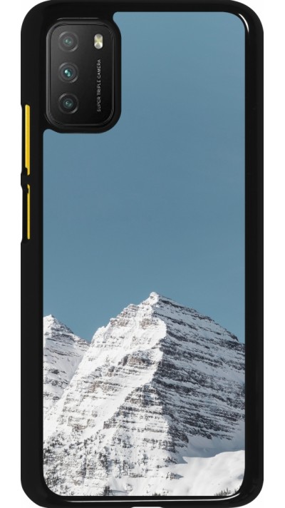 Coque Xiaomi Poco M3 - Winter 22 blue sky mountain