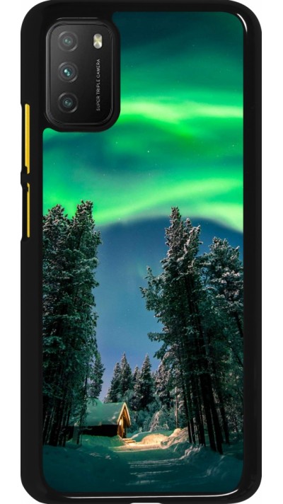 Coque Xiaomi Poco M3 - Winter 22 Northern Lights