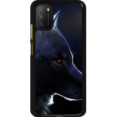 Xiaomi Poco M3 Case Hülle - Wolf Shape