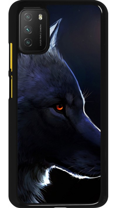 Coque Xiaomi Poco M3 - Wolf Shape