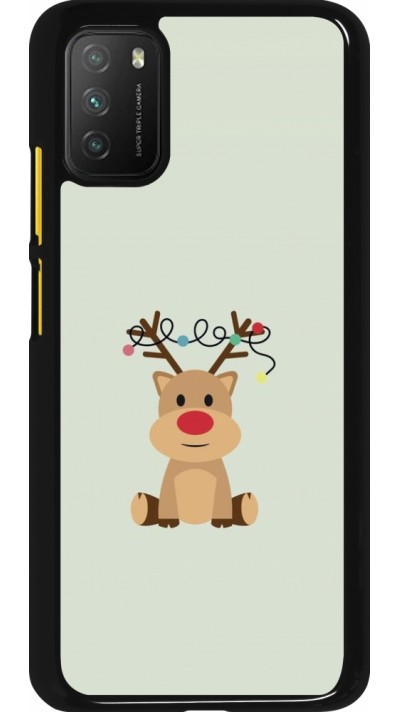 Xiaomi Poco M3 Case Hülle - Christmas 22 baby reindeer