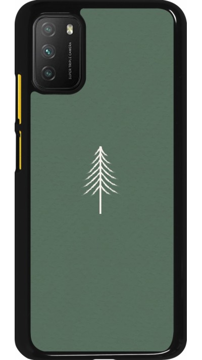 Xiaomi Poco M3 Case Hülle - Christmas 22 minimalist tree