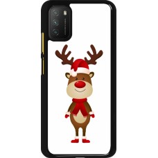 Coque Xiaomi Poco M3 - Christmas 22 reindeer