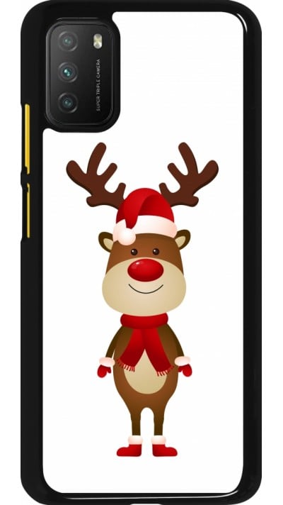 Xiaomi Poco M3 Case Hülle - Christmas 22 reindeer