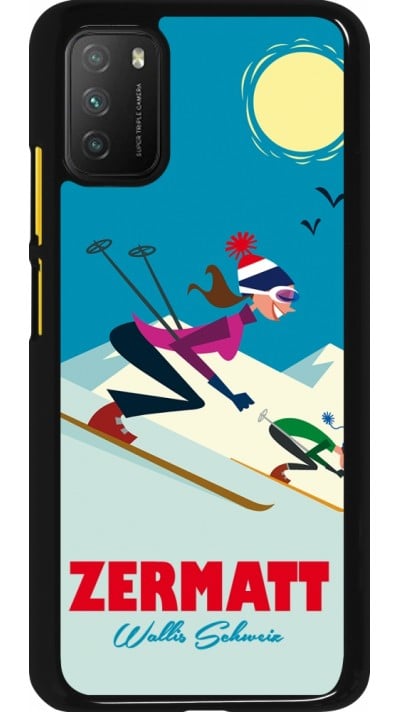 Coque Xiaomi Poco M3 - Zermatt Ski Downhill