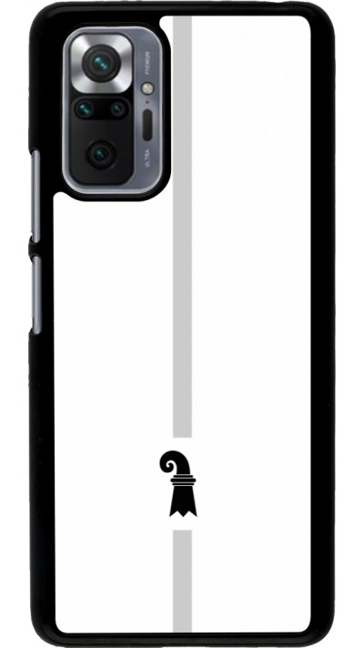 Xiaomi Redmi Note 10 Pro Case Hülle - Kanton BS weiss