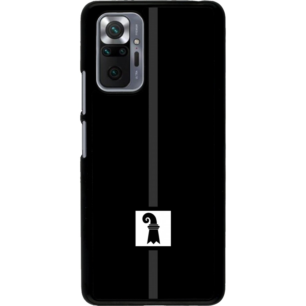 Xiaomi Redmi Note 10 Pro Case Hülle - Kanton BS schwarz
