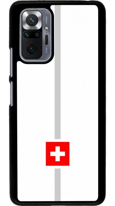 Xiaomi Redmi Note 10 Pro Case Hülle - Kanton CH weiss