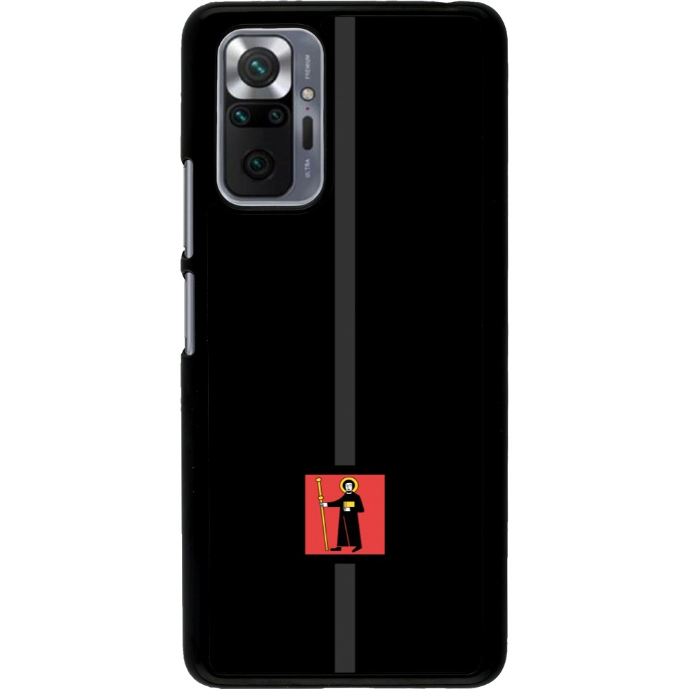 Xiaomi Redmi Note 10 Pro Case Hülle - Kanton GL schwarz