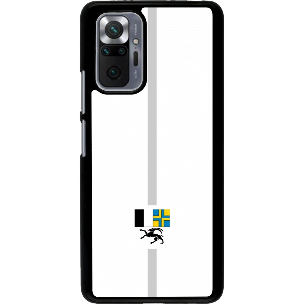 Xiaomi Redmi Note 10 Pro Case Hülle - Kanton GR weiss