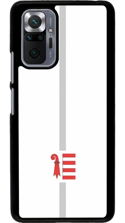 Xiaomi Redmi Note 10 Pro Case Hülle - Kanton JU weiss