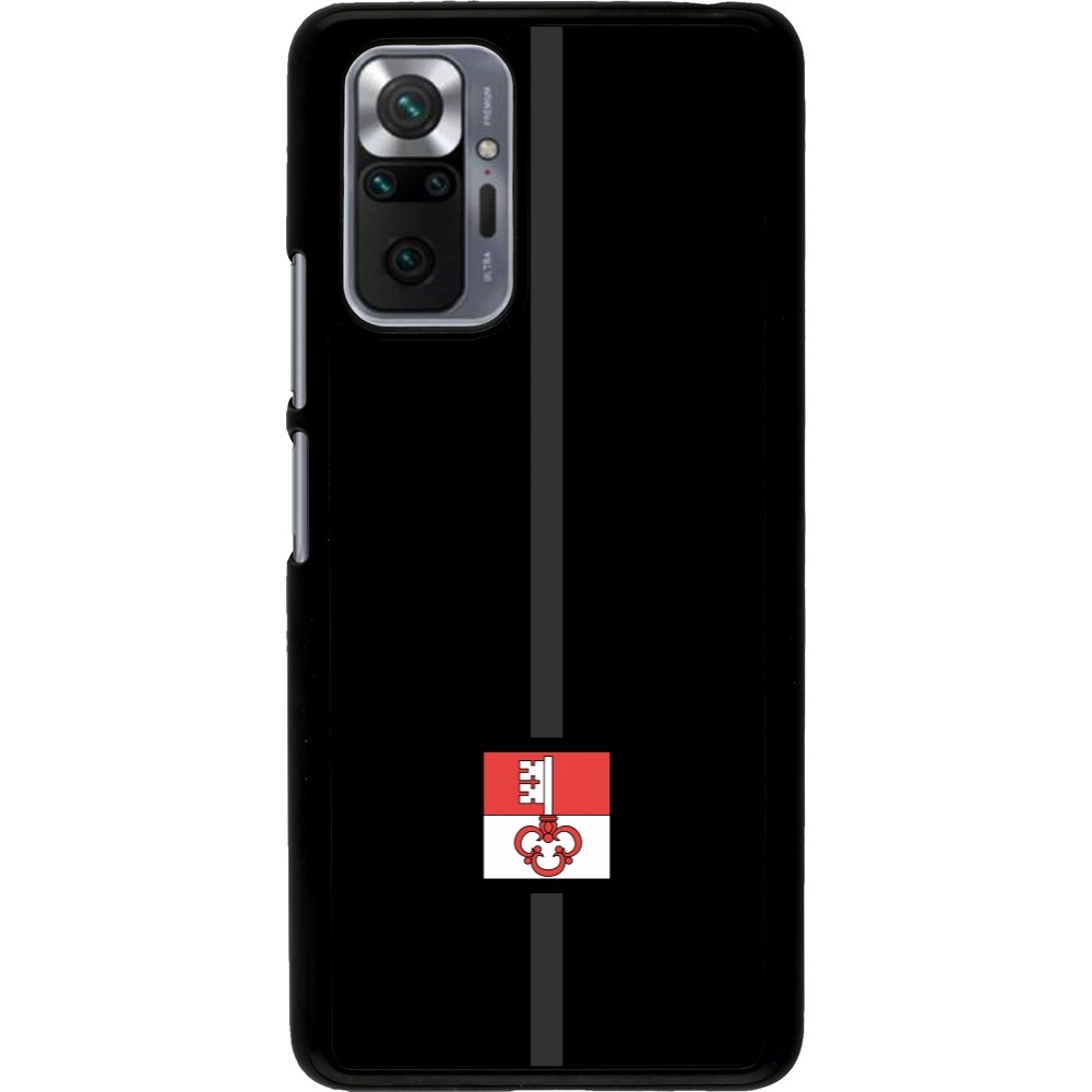 Xiaomi Redmi Note 10 Pro Case Hülle - Kanton OW schwarz