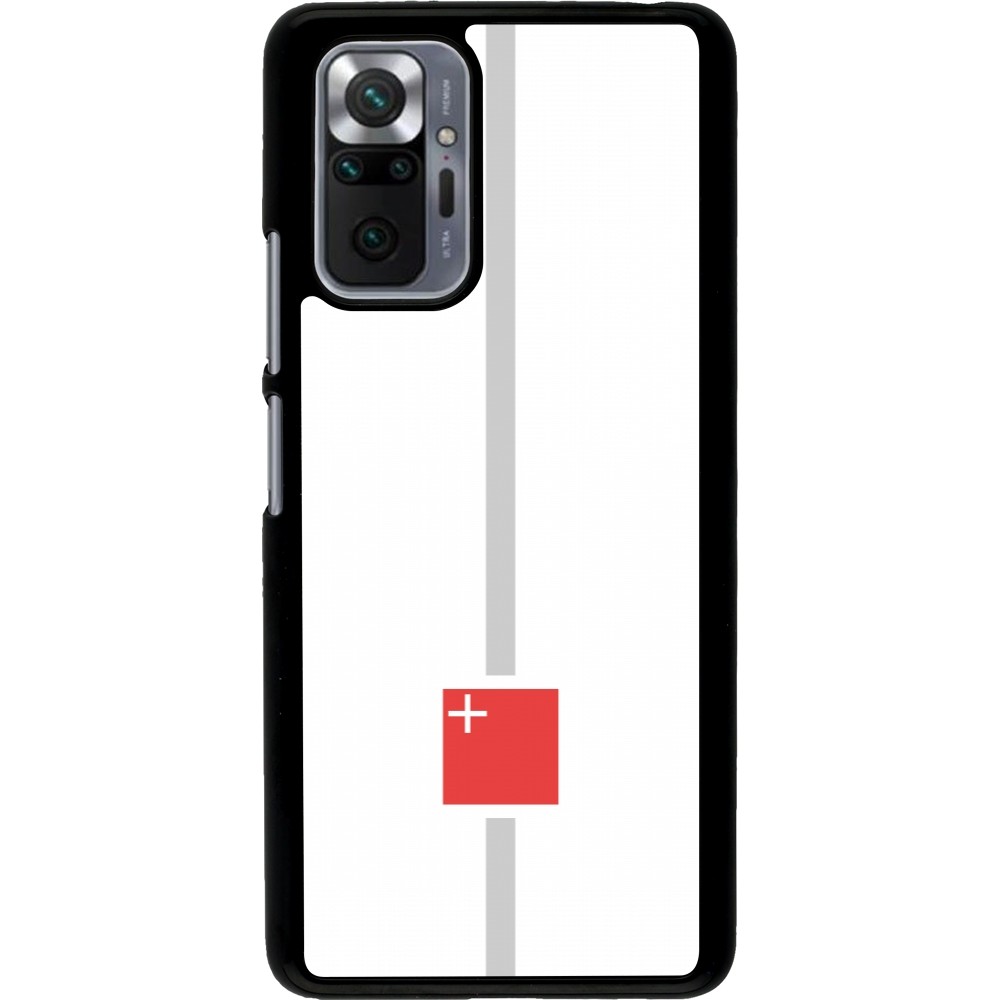 Xiaomi Redmi Note 10 Pro Case Hülle - Kanton SZ weiss