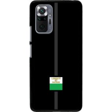 Xiaomi Redmi Note 10 Pro Case Hülle - Kanton VD schwarz