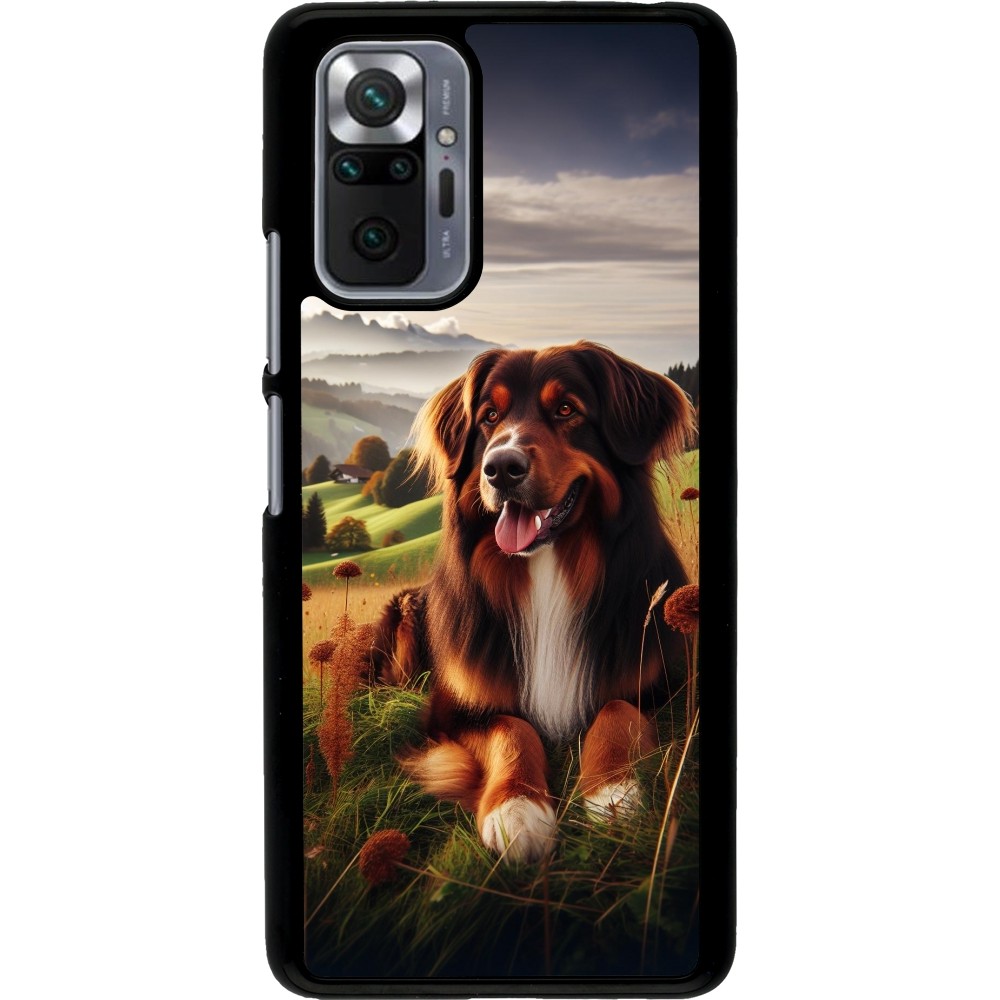 Xiaomi Redmi Note 10 Pro Case Hülle - Hund Land Schweiz