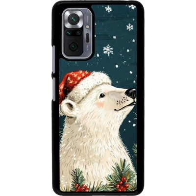 Xiaomi Redmi Note 10 Pro Case Hülle - Christmas 25 Bear