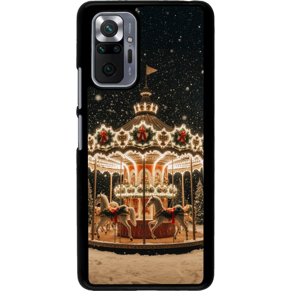 Xiaomi Redmi Note 10 Pro Case Hülle - Christmas 25 Carousel