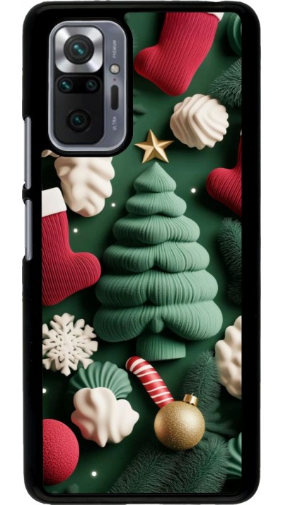 Xiaomi Redmi Note 10 Pro Case Hülle - Christmas 25 Christmas textiles