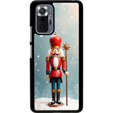 Xiaomi Redmi Note 10 Pro Case Hülle - Christmas 25 Nutcracker Snow