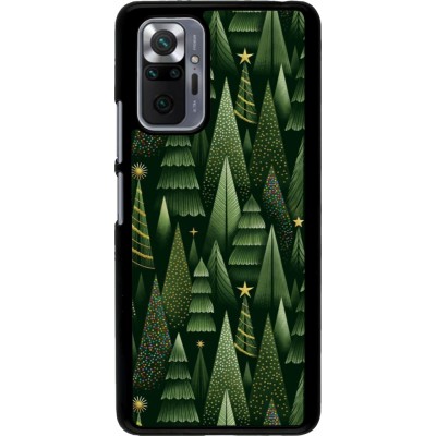 Xiaomi Redmi Note 10 Pro Case Hülle - Christmas 25 Pattern Xmas Tree