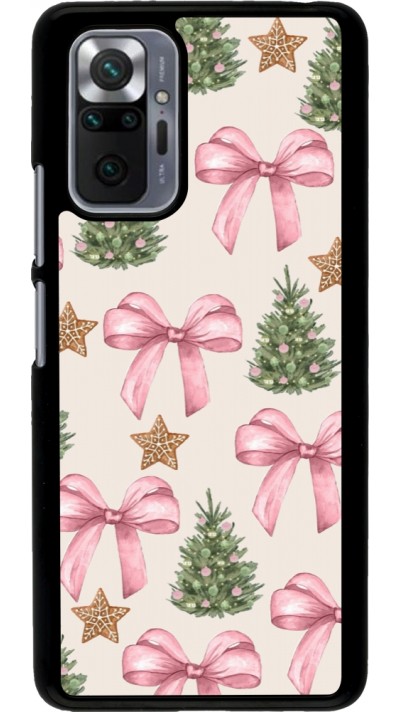 Xiaomi Redmi Note 10 Pro Case Hülle - Christmas 25 Vintage Ribbons