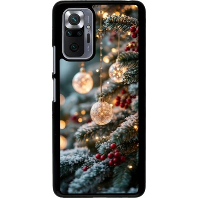 Xiaomi Redmi Note 10 Pro Case Hülle - Christmas 25 Xmas Decorated Tree