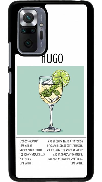 Xiaomi Redmi Note 10 Pro Case Hülle - Cocktail Rezept Hugo