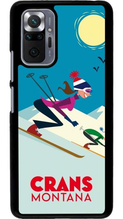 Coque Xiaomi Redmi Note 10 Pro - Crans-Montana Ski Downhill