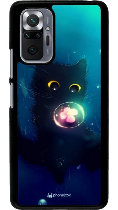 Hülle Xiaomi Redmi Note 10 Pro - Cute Cat Bubble