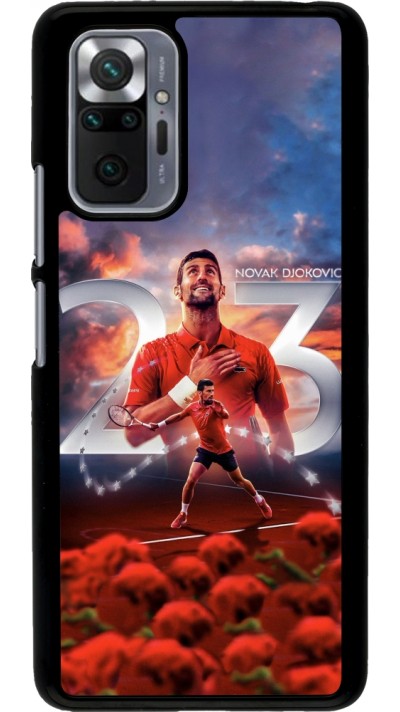 Xiaomi Redmi Note 10 Pro Case Hülle - Djokovic 23 Grand Slam