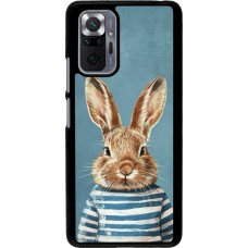 Coque Xiaomi Redmi Note 10 Pro - Easter 2026 Rabbit navy